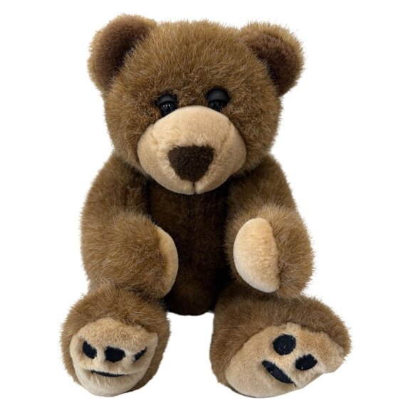 Cuddlebears "Snookie" Brown Plush Teddy Bear Stuffed Animal Stuffed Animal House - Picture 1 of 9